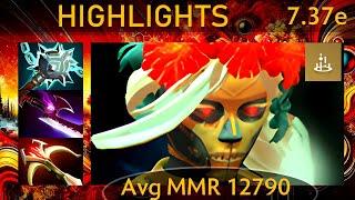  7.37e Muerta |K+A-D - 26 KP - 81%| Carry Highlights - Dota 2 Top MMR