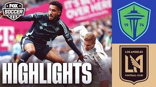 LAFC vs. Seattle Sounders MLS highlights | FOX Soccer