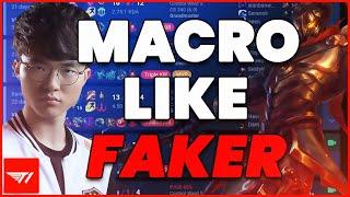 How T1 Faker DESTROYS Challenger with These Macro Tips