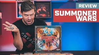 Summoner Wars Board Game Review (Card game for 2 players)