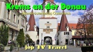 Rundgang durch die Stadt Krems an der Donau (Niederösterreich) Österreich jop TV Travel