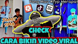 Tutorial Video Tiktok Jamet SMA Joget #Viral FYP | Full Cara Edit Dan Download