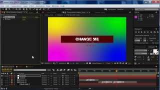 After Effects Expressions: Control and key your preComp effects from the Master Comp