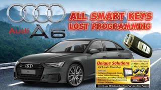 Audi A6 Model 2016 All Keys Lost Programming #audia6 #audia5 #audia8