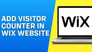 How to Add Visitor Counter in Wix Website 2024 | Add Animated Number Counter