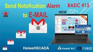 Send Alarm Notification to Email Haiwell IoT