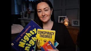 ASMR Soft spoken reading in a Yorkshire Accent, light tapping. Three random books.