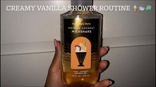 CREAMY VANILLA SHOWER ROUTINE  | SUMMER GOURMANDS | HYGIENE 2023