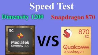 Dimensity 1200 vs snapdragon 870, AnTuTu Geekbench Benchmark #dimensity1200