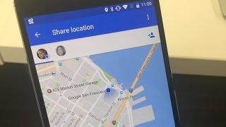 Share location in real time with Google Maps' new feature