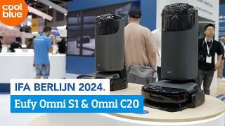 Slim stofzuigen, slim dweilen! Eufy Omni S1 & Omni C20 - IFA Berlijn 2024