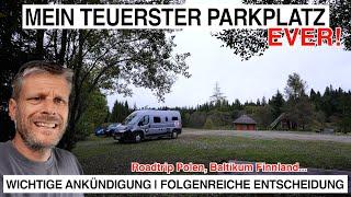 #1009 Ich buche einen Flug, Roadtrip Ende? AM ENDE VON POLEN | Mein teuerster Parkplatz EVER