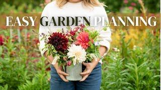 Easy Cut Flower Garden Plan! Your Step-By-Step Guide to Creating a Beautiful Flower Garden