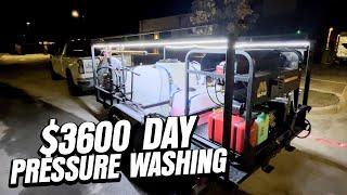 I PRESSURE WASHED A JIFFY LUBE | WASH VLOG #17