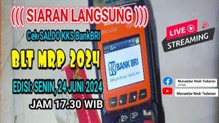 [LIVE] CEK SALDO KKS UNTUK MRP 2024  EDISI SENIN 24 JUNI 2024 JAM 17.30 WIB