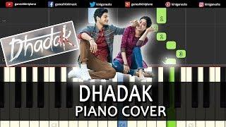 Dhadak Song l Piano Cover Chords Instrumental By Ganesh Kini