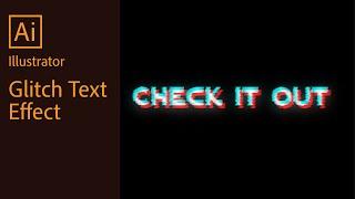 Illustrator Beginner Tutorial: Glitch Effect Tutorial