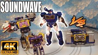 NEW SOUNDWAVE REVIEW! Transformers Studio Series 83 Voyager Soundwave Unboxing with Comparisons