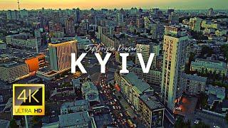 Kyiv, Ukraine  in 4K 60FPS ULTRA HD Video by Drone