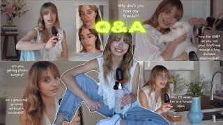 Q&A ⊹ Why I Have Basically No Friends, Plastic Surgery, Long Distance Relationship Tips, and Love.