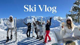 MY FIRST EVER SKI TRIP IN THE FRENCH ALPS COURCHEVEL | VLOG