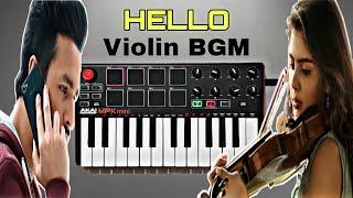 Hello Violin BGM | Piano Cover By Kalyan Allu | Akhil | Kalyani Priyadarshan | Anoop Rubens