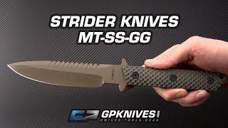 Strider Knives MT SS GG Combat Knife Overview