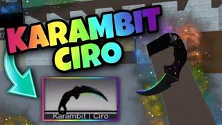  KARAMBIT CIRO  *zdobyłem go* (Counter Blox) - Roblox