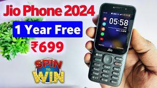 New Jio Phone 2024 | 1 Year Free | Jio Keypad Phone | How To Buy Jio Phone 2024