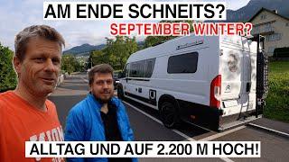 990 DER ERSTE SCHNEE? DHL nur besser | Friedhofsnacht & Amt für Migration, Schwyz | Sattel & Berge