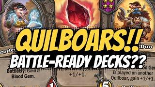 Quilboars are coming!! And "Battle-Ready Decks" Reviewed!