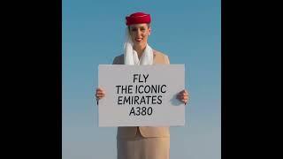 Emirates flight attendant on top of Burj khalifa, Expo 2020, Dubai. #short #subscribe