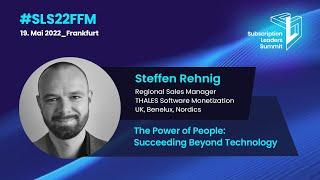 Subscription Leaders Summit 2022 - Keynote von Steffen Rehnig (Thales Software Monetization)