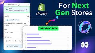 Create Dynamic FAQs Section on Shopify Product Pagesusing Metaobjects & Metafields | Top UI Feature