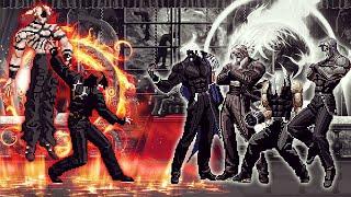 [KOF Mugen] Orochi Element Kyo Vs Rugal Soul Team