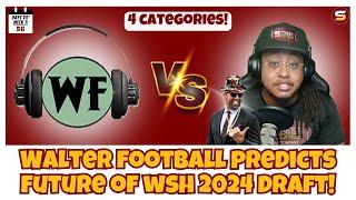 WalterFootball Predicts Future of WSH 2024 Rookie Class! Booms & Busts! 4 Categories! My Thoughts!