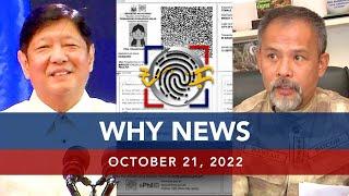 UNTV: Why News | October 21, 2022