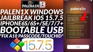 Jailbreak iOS 15.7.5 Windows | iPhone7/7+/6s/6s+/SE | Palera1n/Palen1x iOS 15.7.5 Jailbreak | 2023