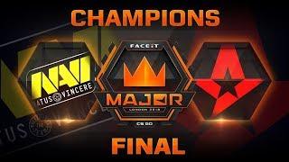 NaVi vs Astralis - Overpass (FACEIT Major: London 2018)