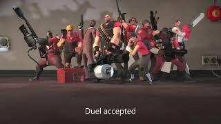 Team Fortress 2 dueling minigame sounds