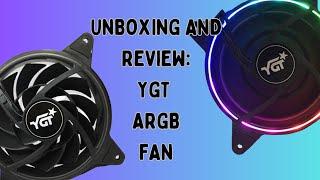 UNBOXING AND REVIEW: YGT ARGB FAN