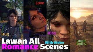 Lawan & Aiden Romance - Lawan Kiss, Hug, Slap, Flirting with Aiden | All Cutscens