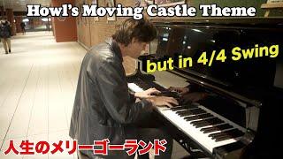 “Howl’s Moving Castle Theme” but in 4/4 swing with sheet music