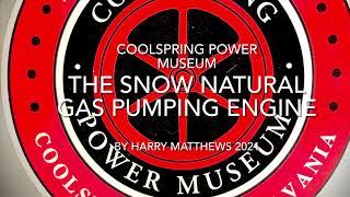 600 Horsepower Snow Gas Engine at Coolspring Power Museum