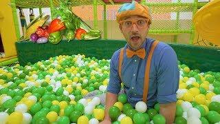 Learn Vegetables for Children with Blippi | Healthy Eating Videos for Kids