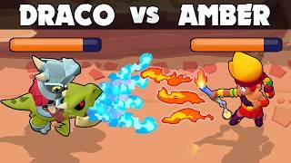  DRACO vs AMBER  Brawl Stars