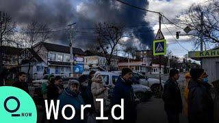 Huge Explosion Hits Ukrainian Oil Depot