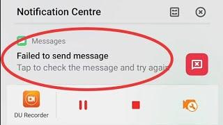 Fix Failed to Send Message in Android Problem Solved 2024