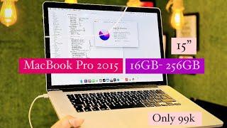 MacBook Pro 2015, i7, 16GB- 256GB, 15inches.