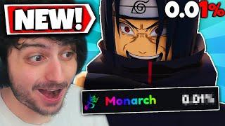 Obtaining the ULTRA-LIMITED Itachi in this NEW Roblox Anime Tower Defense Game...